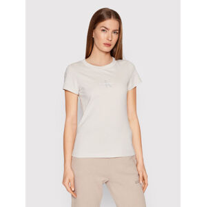 Calvin Klein dámské světle šedé tričko - S (P06)